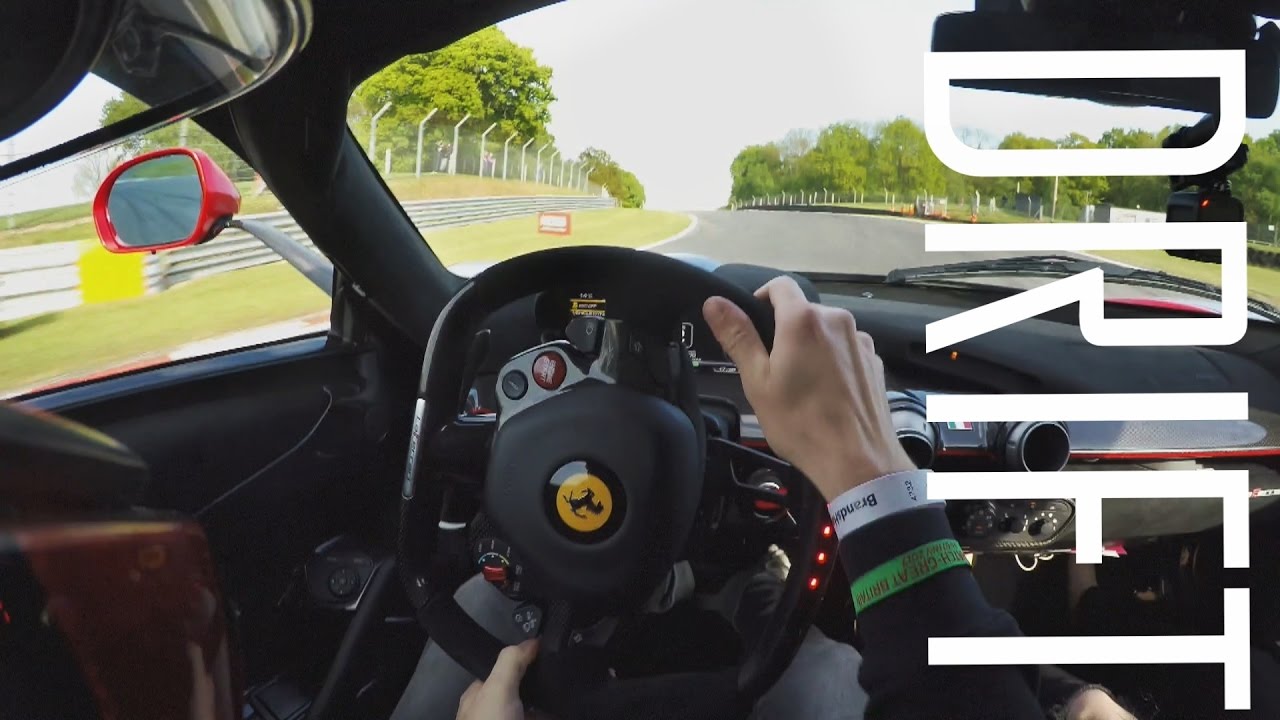 POWERSLIDING a LA FERRARI! | Oliver Webb drives &pound;3 MILLION La Ferrari HARD on Track