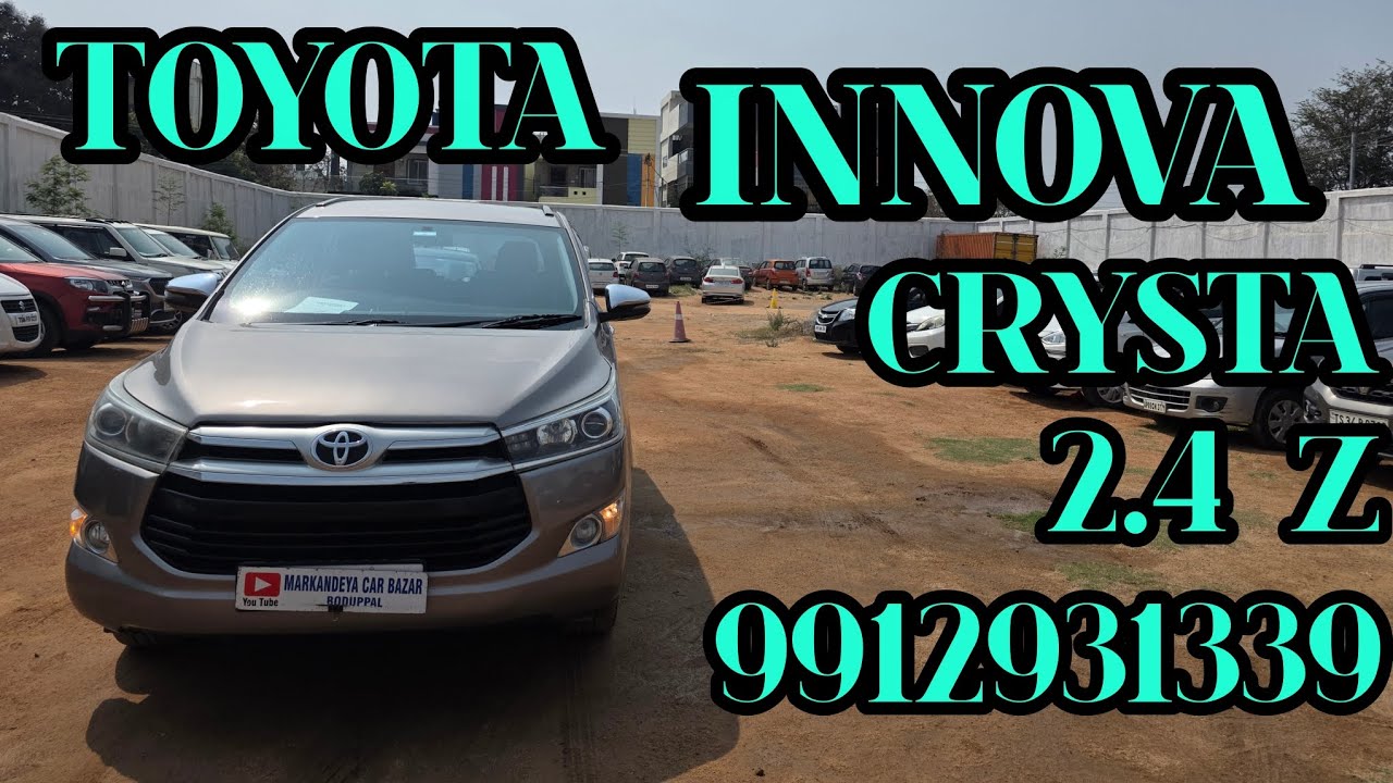 TOYOTA INNOVA CRYSTA 2.4 Z #9912931339 #9912901333 #toyota #crystals #secondhandcars #automobile#all