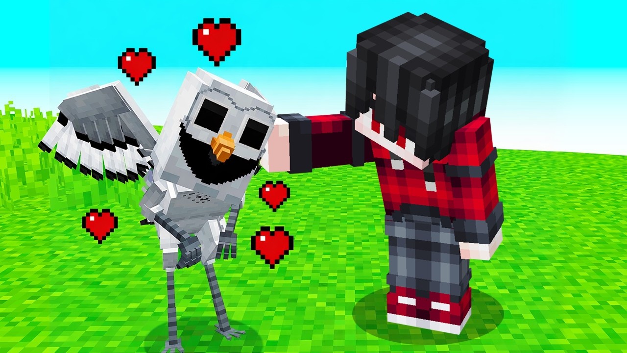 ถ้าเกิดว่า!! ผมรับเลี้ยงนกฮูกผี 99คืน จะรอดไหม ในมายคราฟ - | Minecraft 99Night