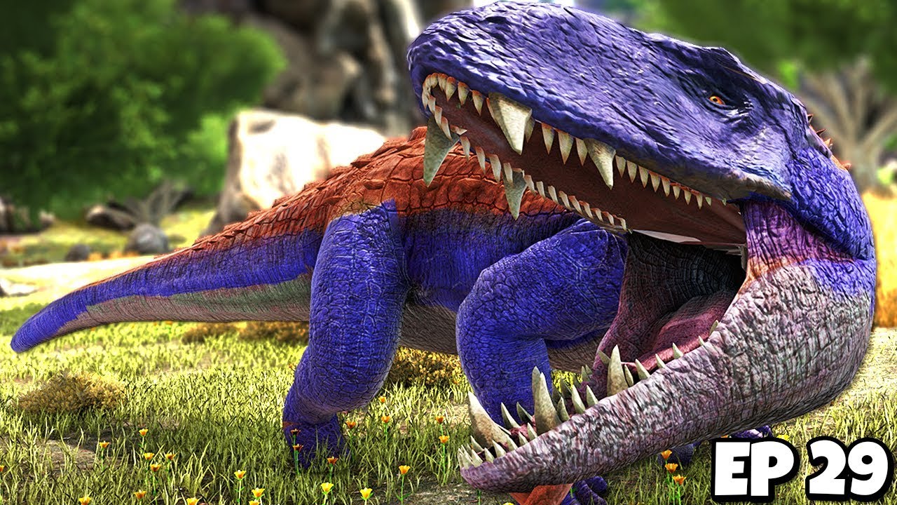 CREATING our FIRST HYBRID DINOSAUR! The GORGOSUCHUS! | ARK Survival Evolved Jurassic Modded #29