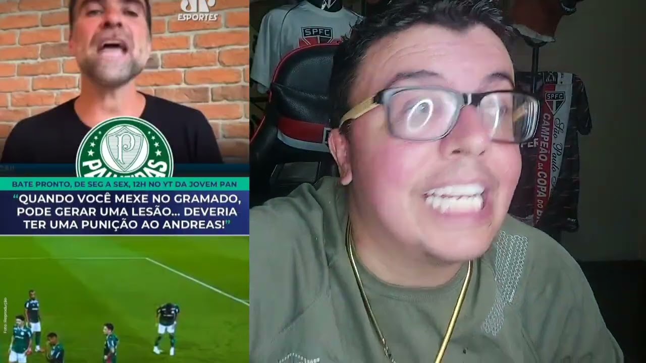 FALTOU ÉTICA PARA ANDREAS PEREIRA?JORNALISTA CHAMA JOGADOR DO PALMEIRAS DE CAFAGESTE E PEDE PUNIÇÃO