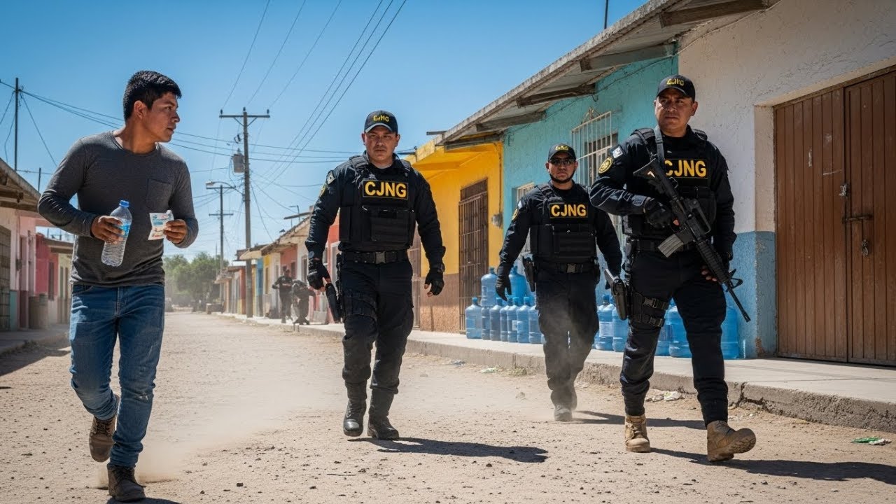 ¿Me Regala Un Poco De Agua, Jefe? Mi Mamá Necesita Tomar Medicinas. El CJNG Lo Paró Ahí Mismo.