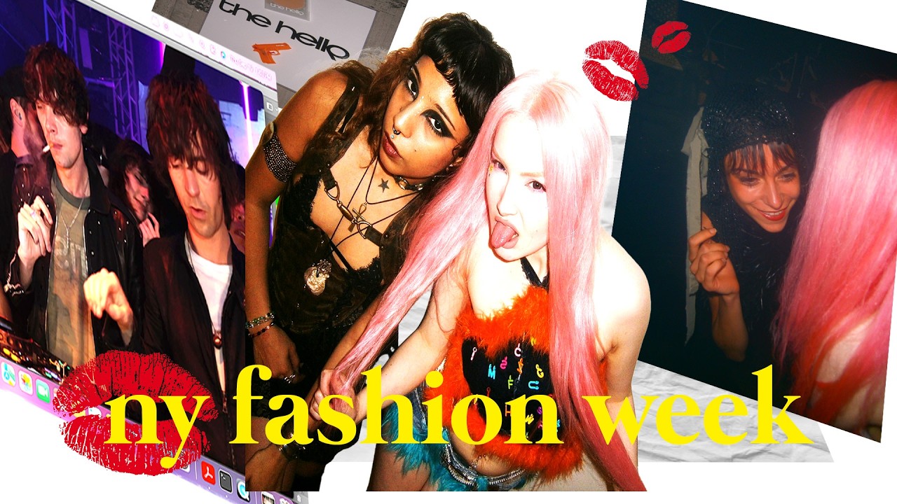 New York Fashion Week Vlog INDIE SLEAZE Edition ✌️🪩 ft. The Hellp, Rogue x Affliction ❤️‍🔥 🏴‍☠️