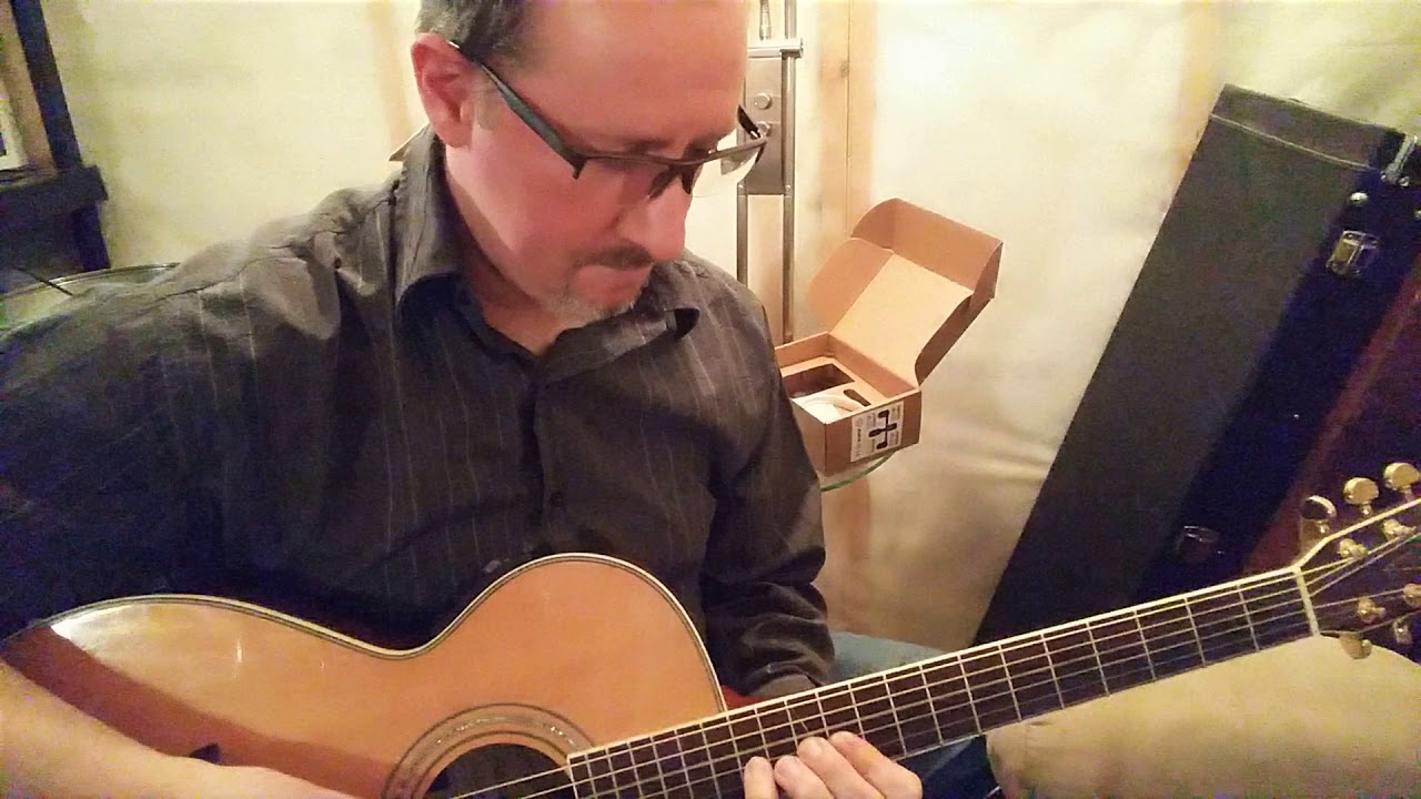 Trace Charles first time playing the ToneWood Amp.