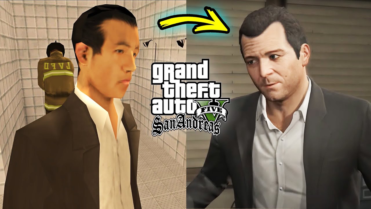 TRANSFORMANDO O GTA SA EM OUTRO JOGO! *Missão do GTA 5 dentro do San Andreas*