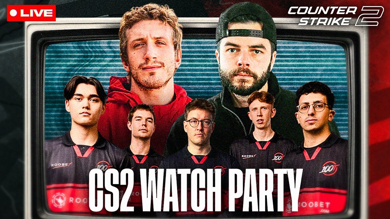 🔴LIVE - 100T CS DEBUT 🏆 IEM Atlanta 2026 Open Qualifiers – 100 Thieves Watch Party 🏆 100T Nadeshot
