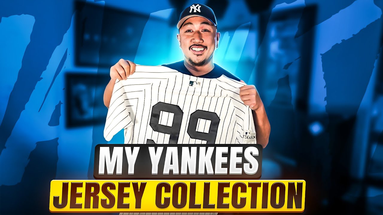 NEW YORK YANKEES BASEBALL JERSEY COLLECTION!!!