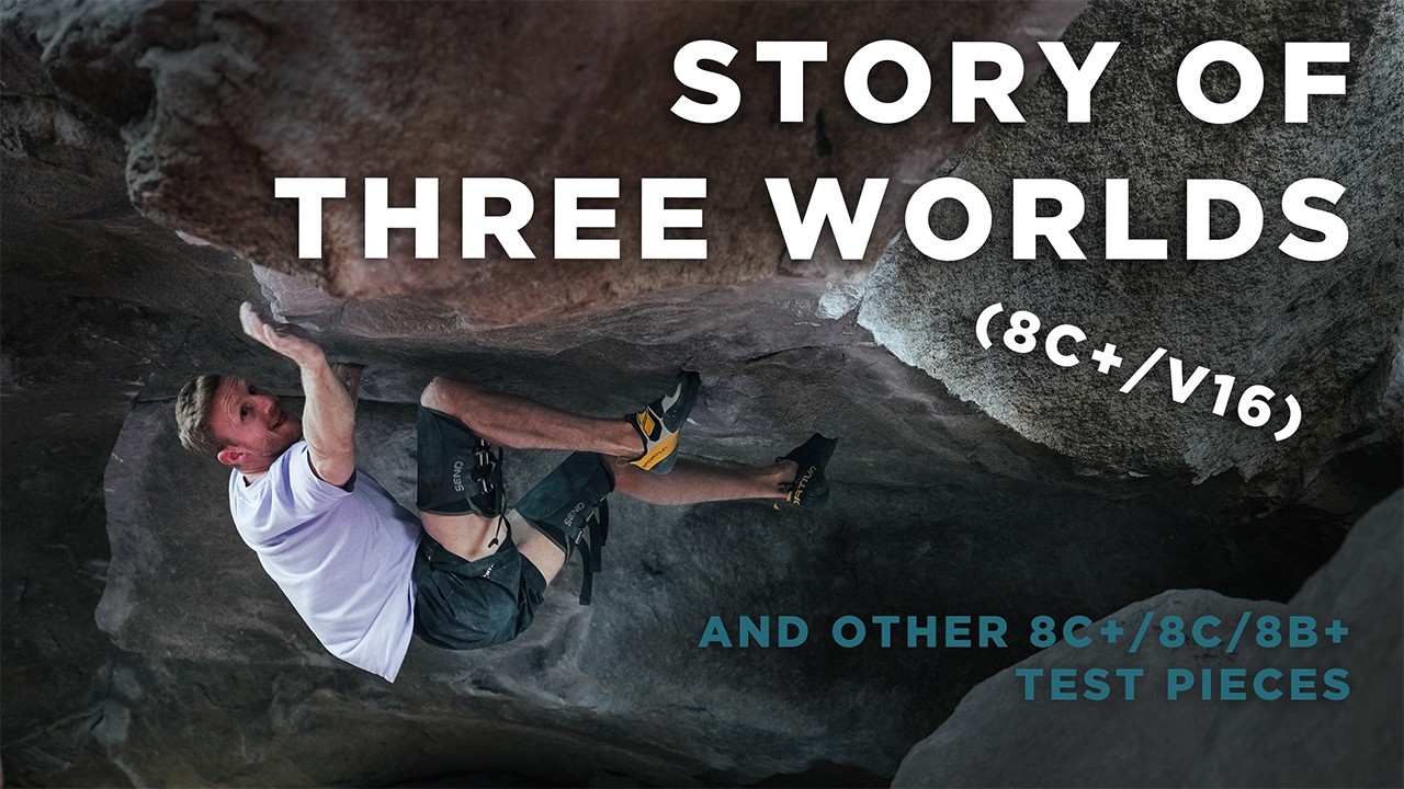 Story of 3 Worlds (8C+/V16) and Hardest Ticino Boulders UNCUT & COMMENTED