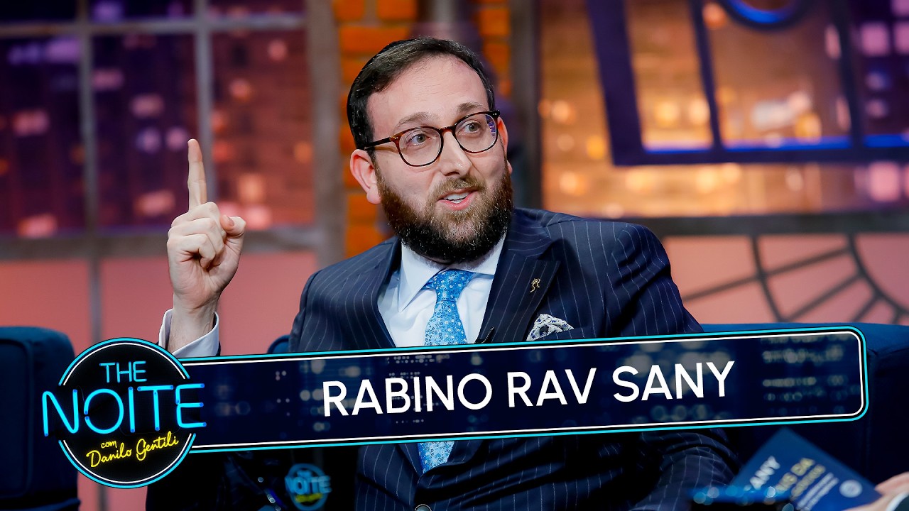 Entrevista com o rabino Rav Sany | The Noite (20/08/25)