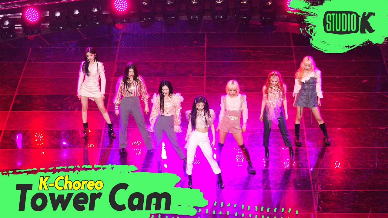 [K-Choreo Tower Cam 4K] 퍼플키스 직캠 ' Ponzona '(PURPLE KISS Choreography) l @MusicBank KBS 210402
