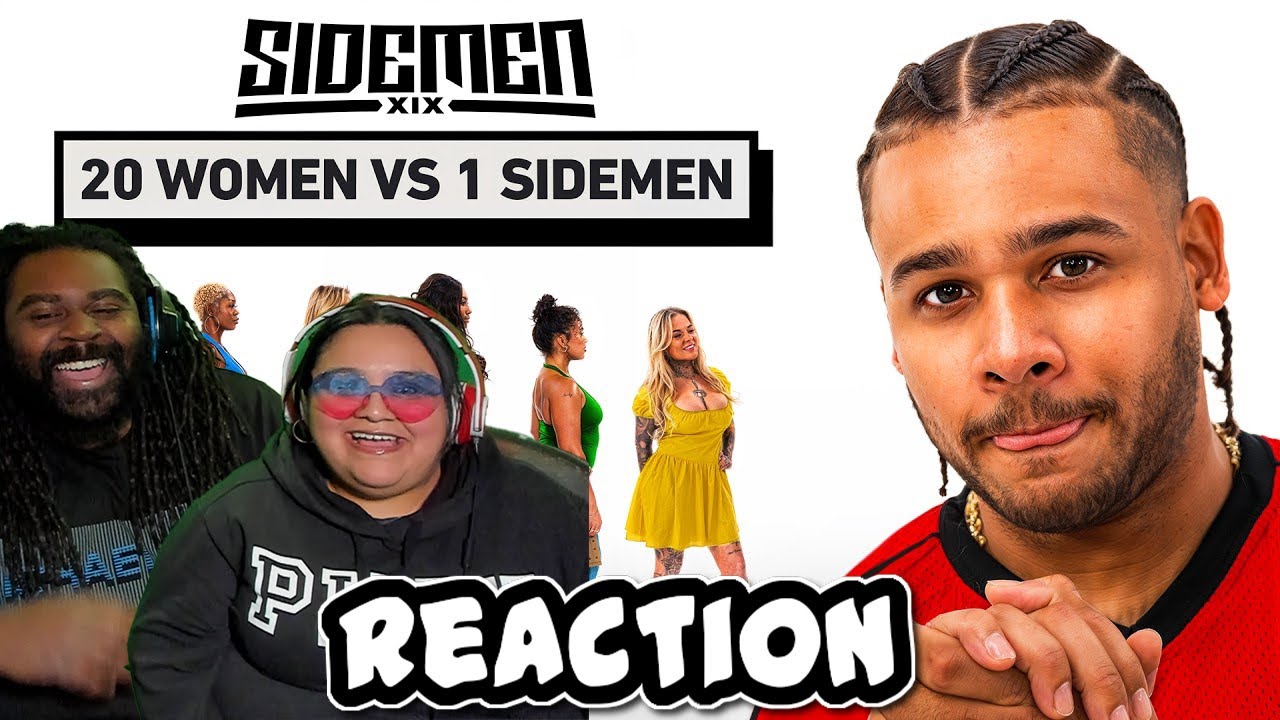 20 WOMEN VS 1 SIDEMEN: FANUM EDITION | REACTION!