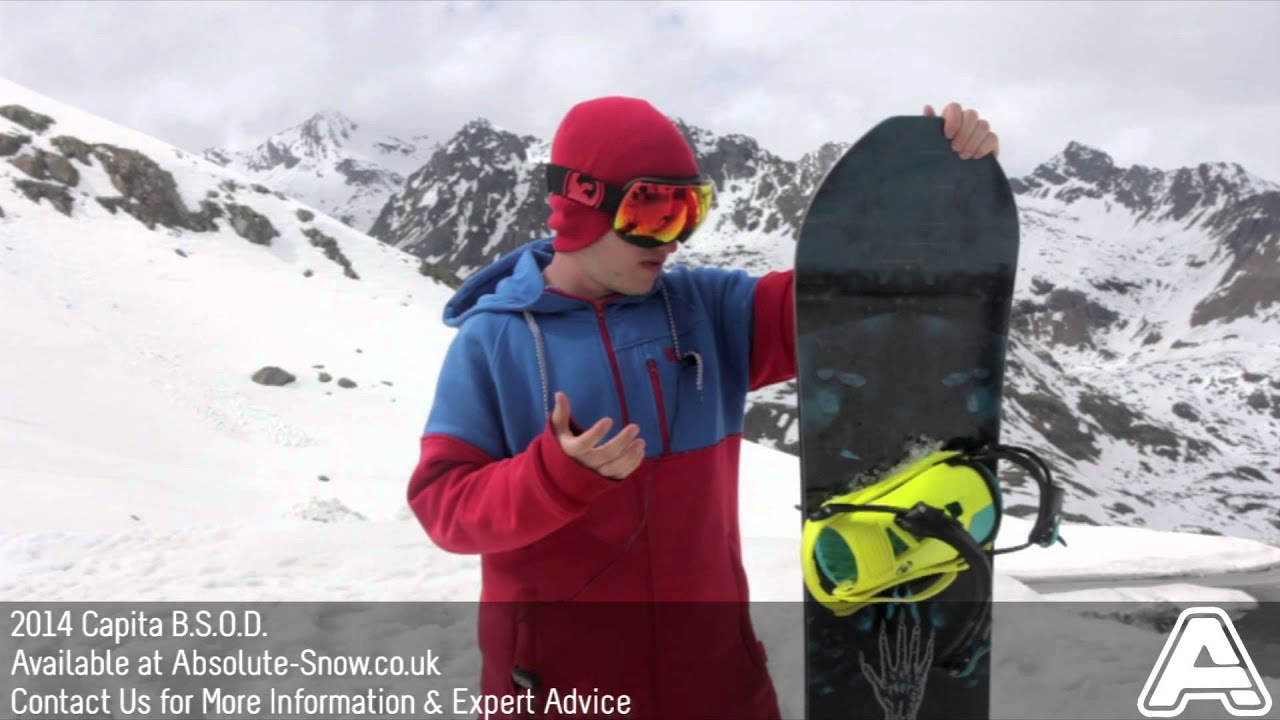 2013 / 2014 | Capita BSOD Snowboard | Video Review