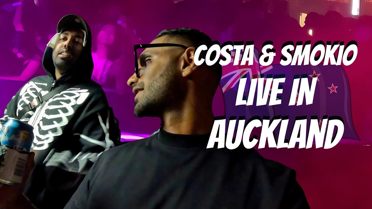 COSTA and SMOKIO LIVE IN AUCKLAND