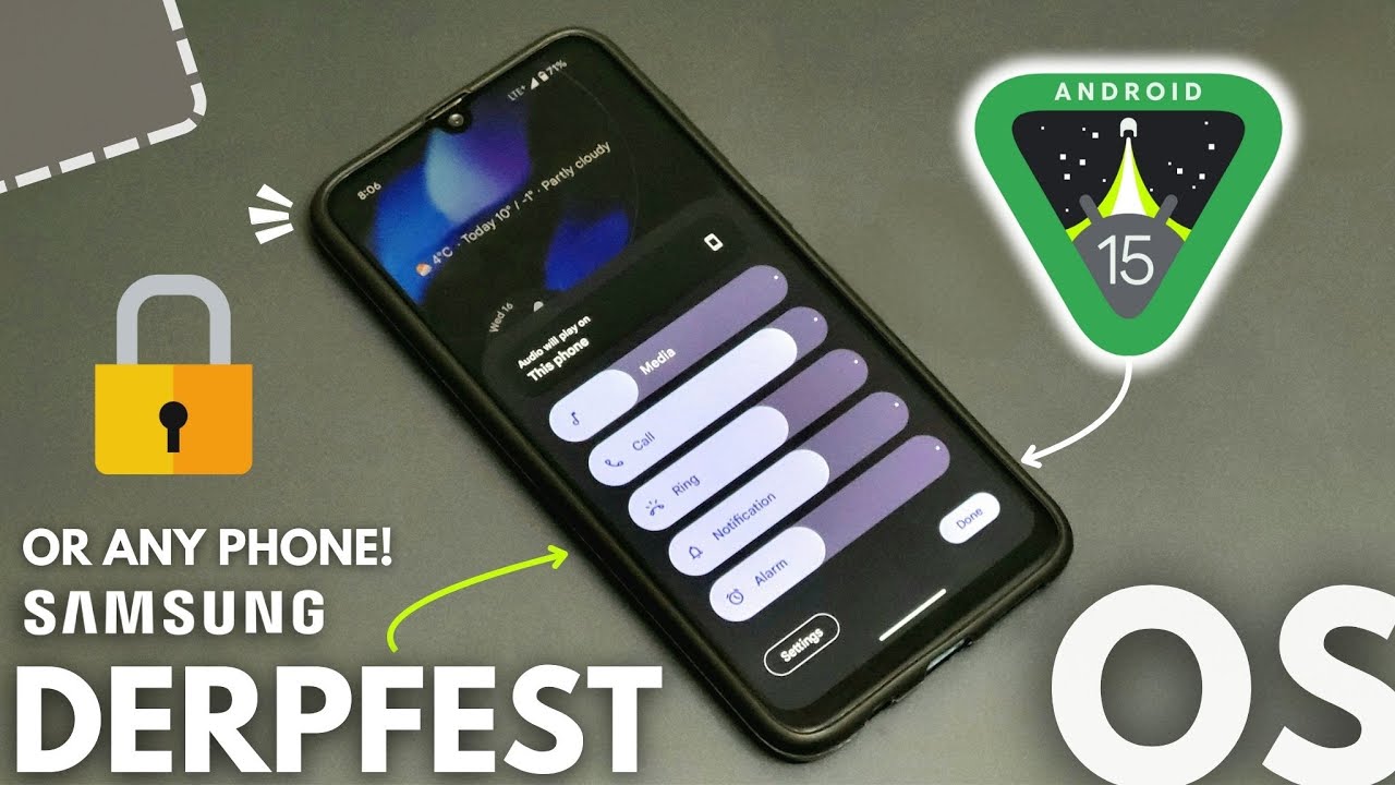 Как установить Android 15 на Samsung или любой другой телефон Android!