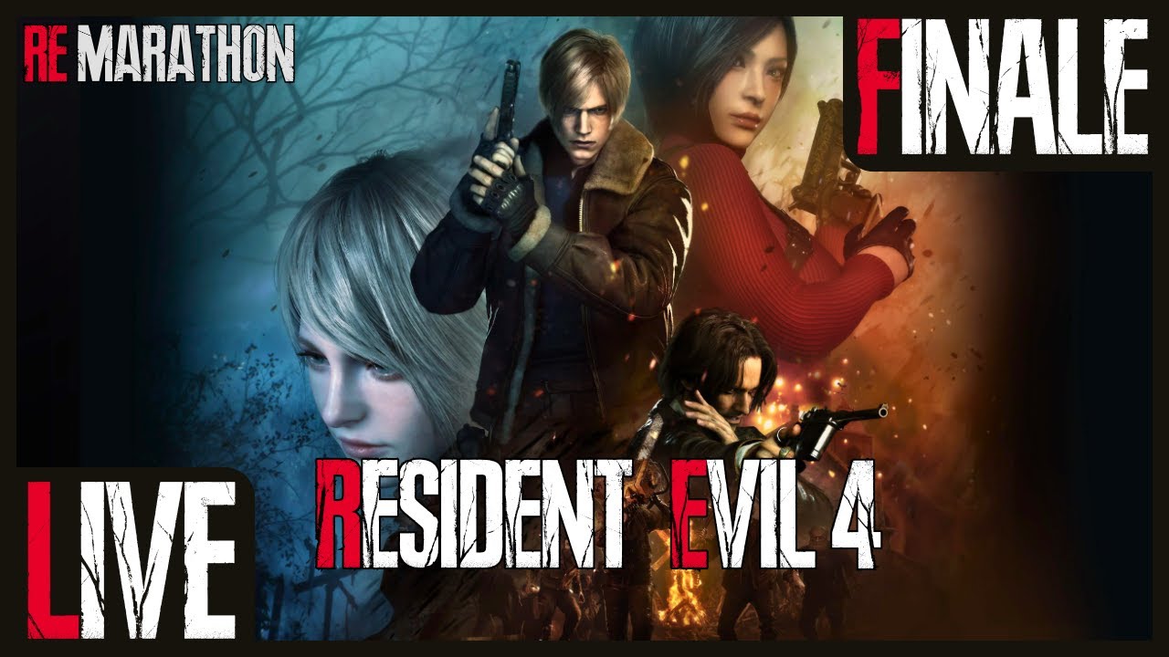 🔴 Resident Evil 4 Remake - Finale - Finishing the Main Game & Separate Ways | RE Marathon
