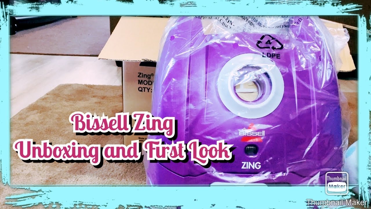 Bissell Zing bagged | Unboxing and First Look | natural Vacuuming