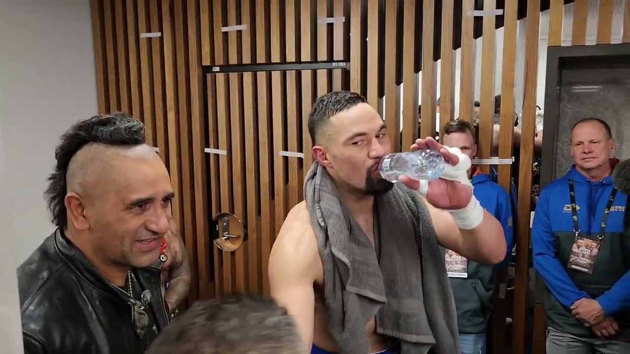 Joseph Parker And Django Opelu Catch Up After Parker KO Win.