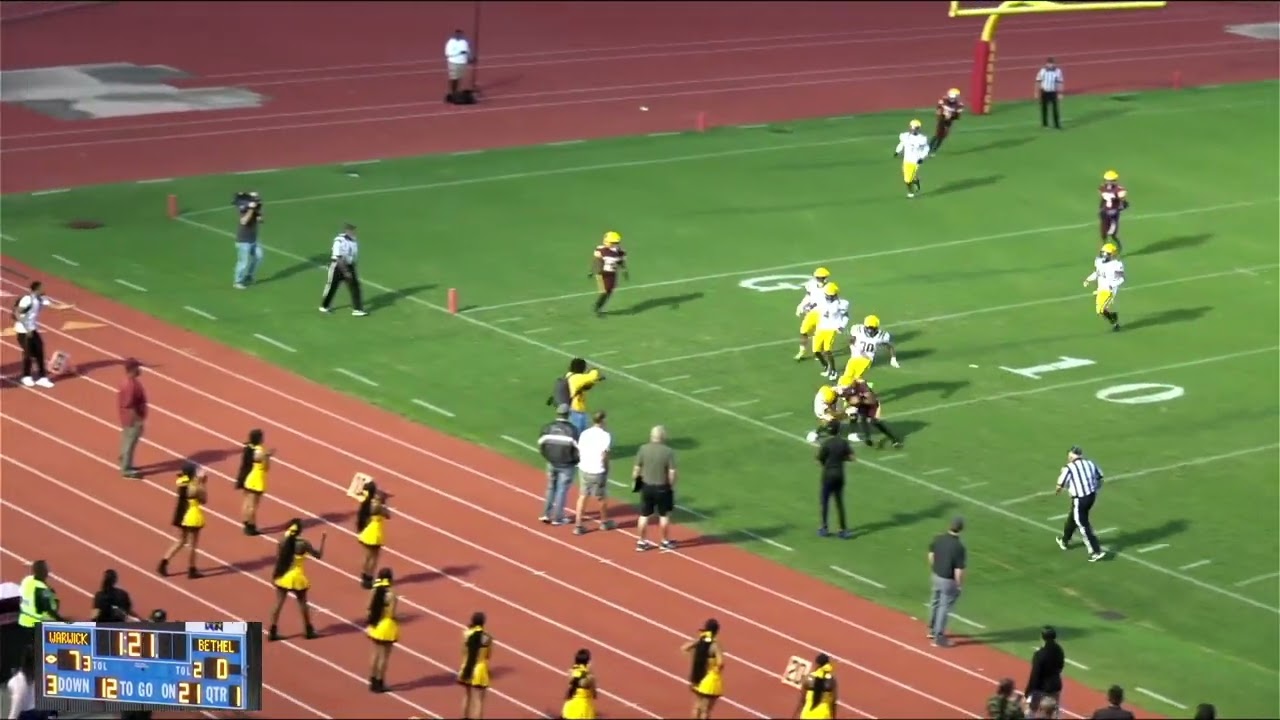 Bethel vs Warwick Football 🏈 9-1-23