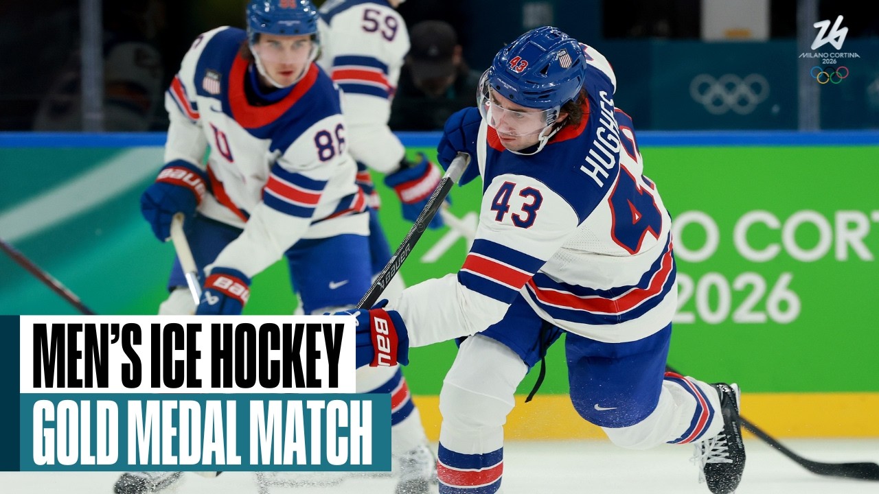Re-𝙇𝙄𝙑𝙀 Winter Olympics! Men's Ice Hockey Gold Medal Match | #MilanoCortina2026