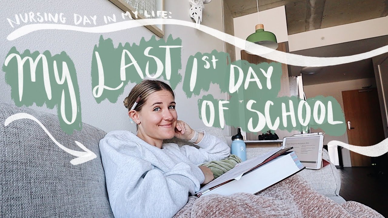 My LAST 1st Day of School EVER...how I'm feeling about being a senior nursing student