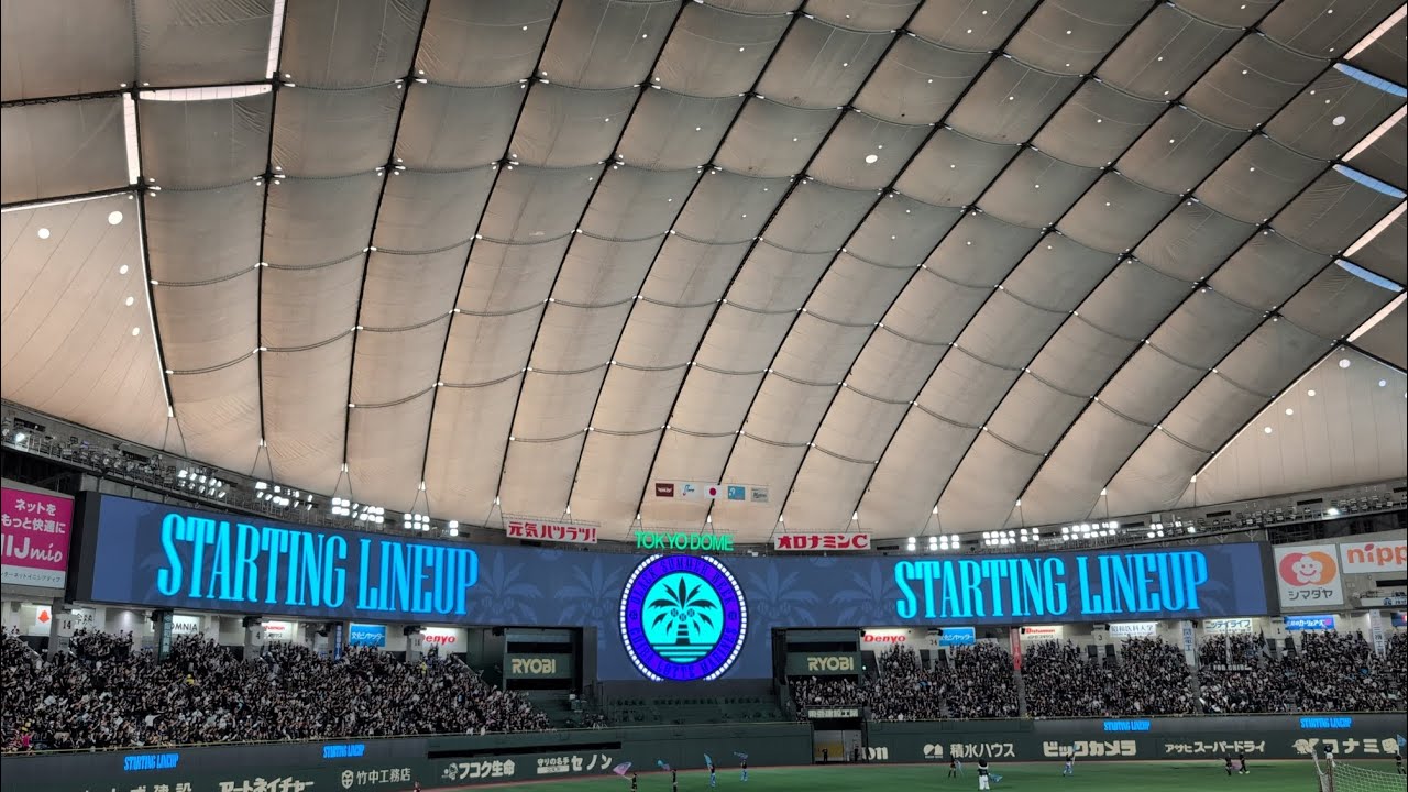 【BSW 東京ドーム】スタメン発表 2025/07/31