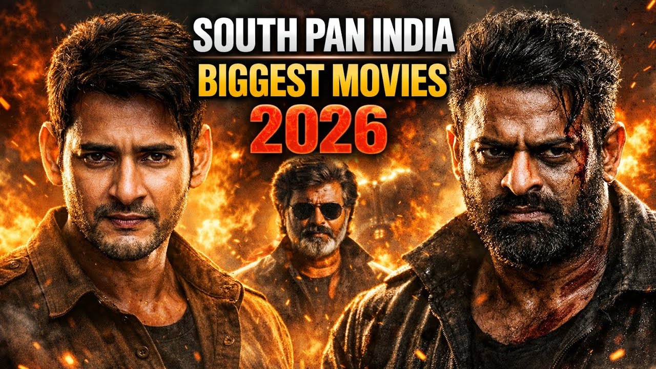 South Pan India Biggest Movies 2026 🔥 | Salaar 2 | SSMB29 | Jailer 2 | Dragon