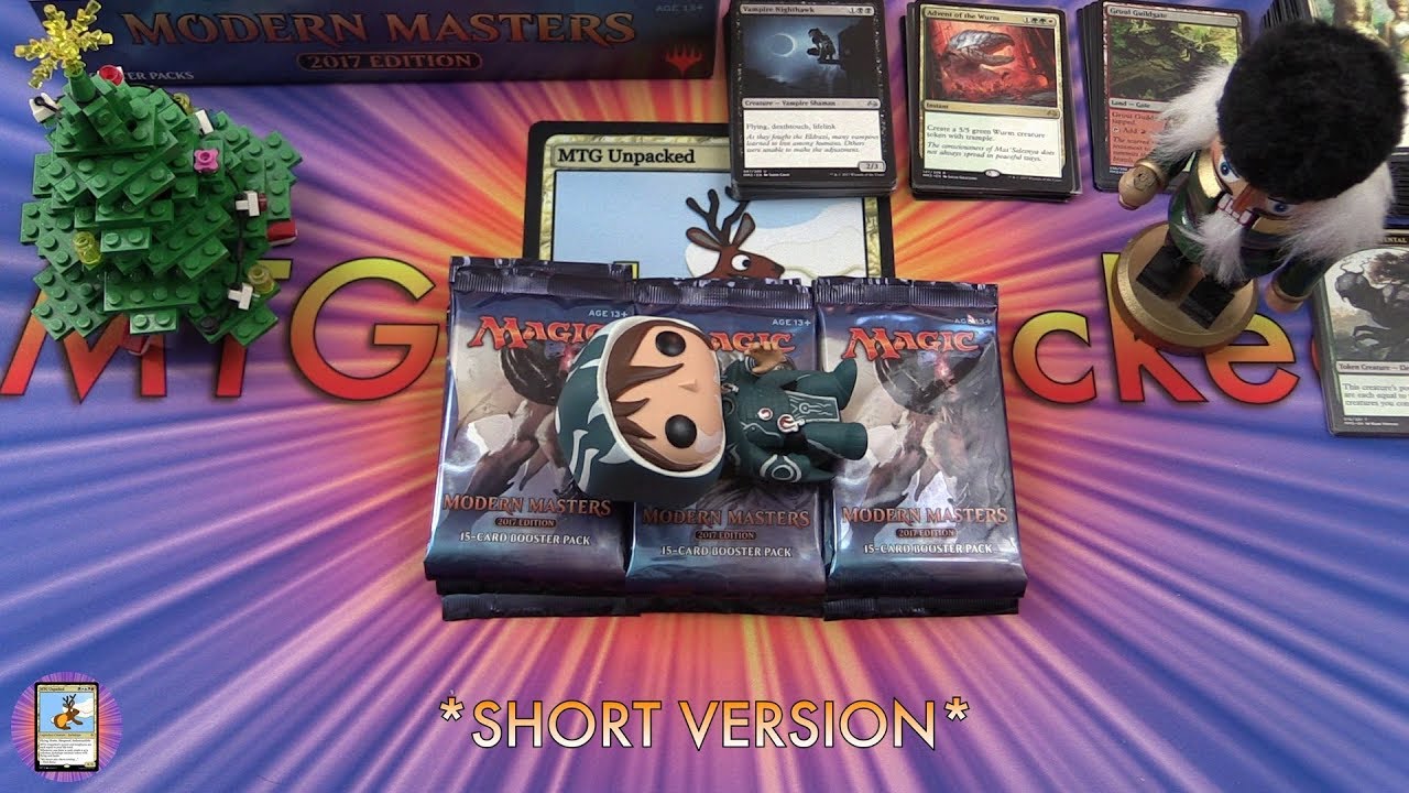 Christmas Special - Modern Masters 2017 Booster Box *Part 2* SHORT VERSION JACKPOT!