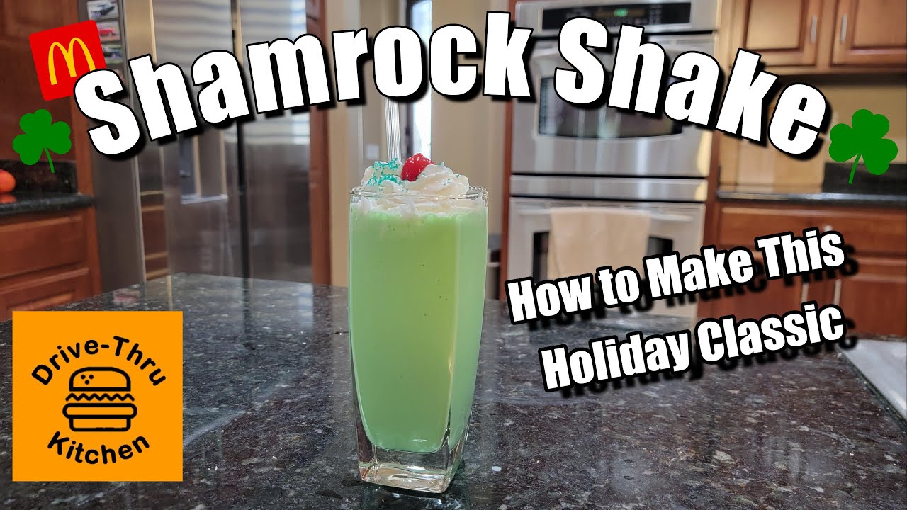 McD's Shamrock Shake Recipe - Easy, Fun and Delcious