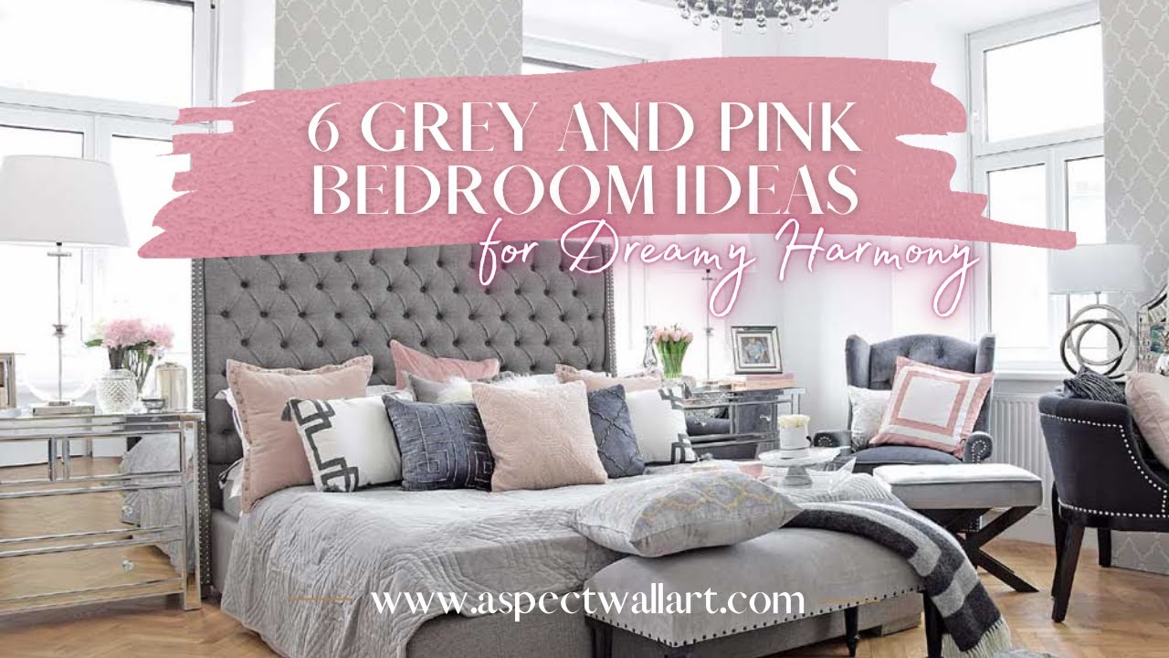 6 Grey and Pink Bedroom Ideas for Dreamy Harmony