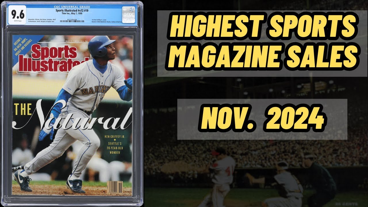 Sports Magazine Moguls #29 — рекорд продаж в ноябре 2024 года