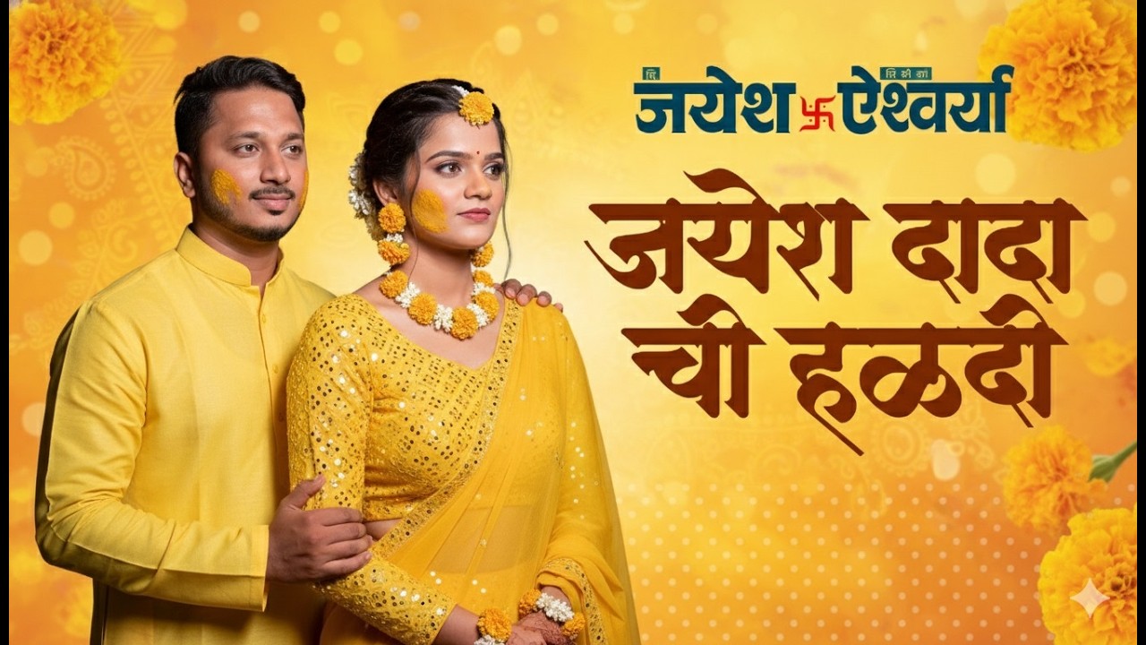 जयेश चे हळदी  २० फेब्रूवारी हळदी  २०२६ || जयेश ♥ ऐश्वर्या ||