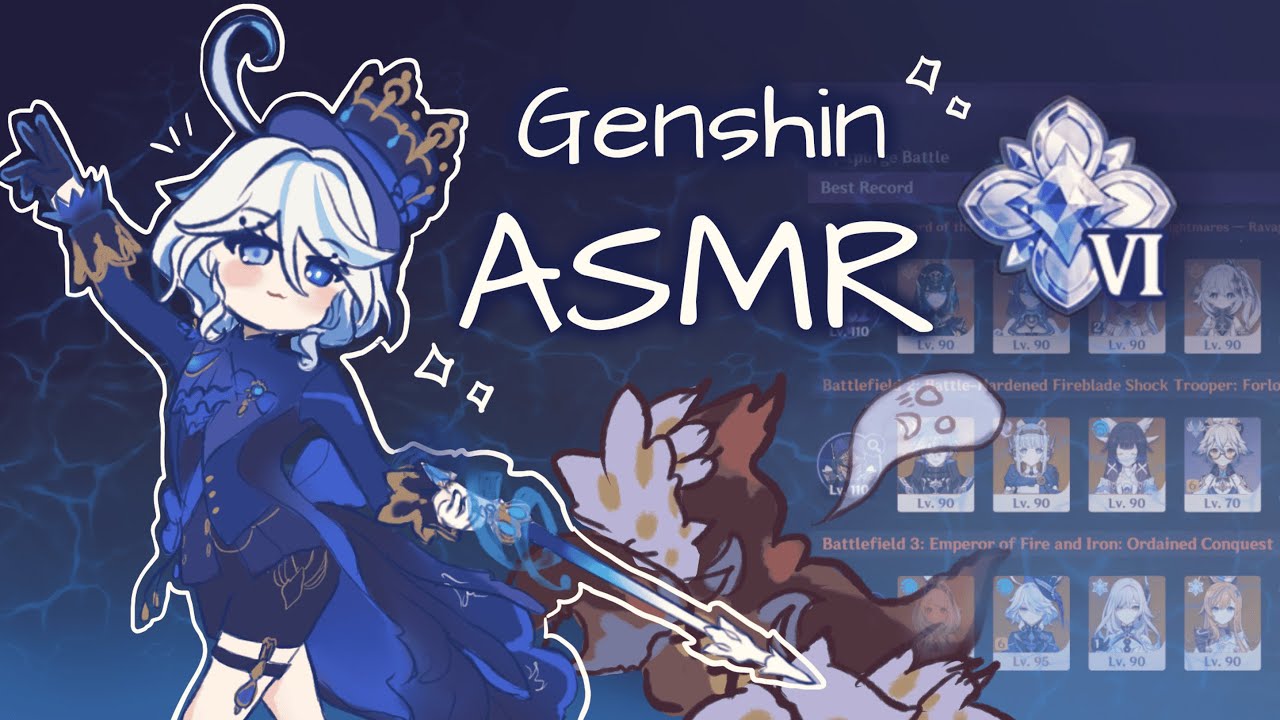 let's clear stygian dire! ⋆˙⟡ soft-spoken ⟡˙⋆ keyboard sounds, rain sounds ✧˖°. genshin asmr