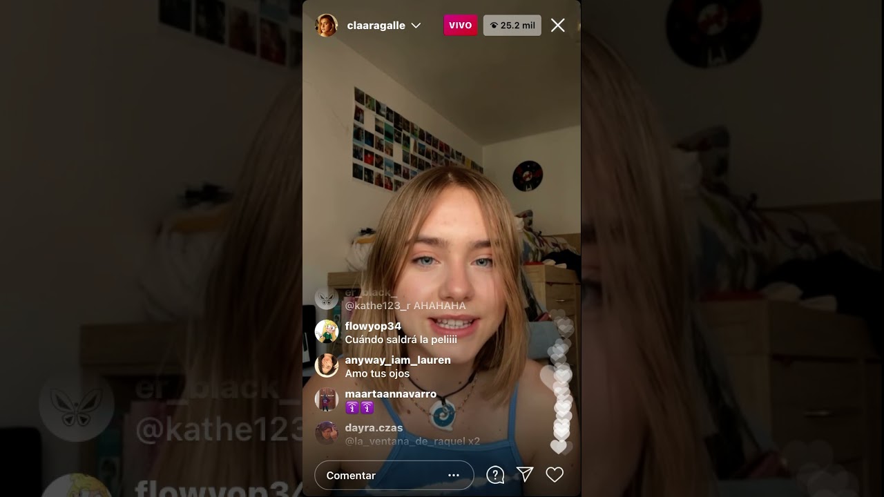 Claara Galle de ATDMV live 9/5/21🌸nos cuenta de sus dibujos,la foto que subió a ig otros proyectos