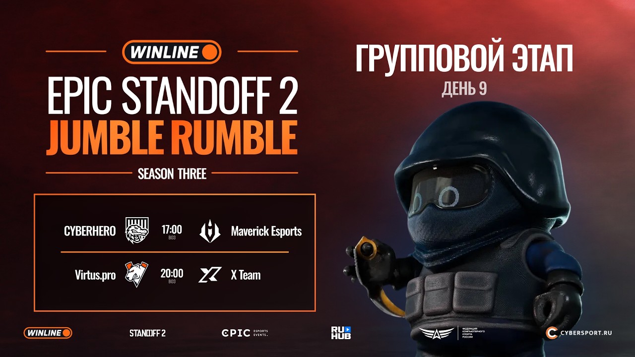 [WINLINE EPIC Standoff 2 Jumble Rumble S3] Group stage | Day 9