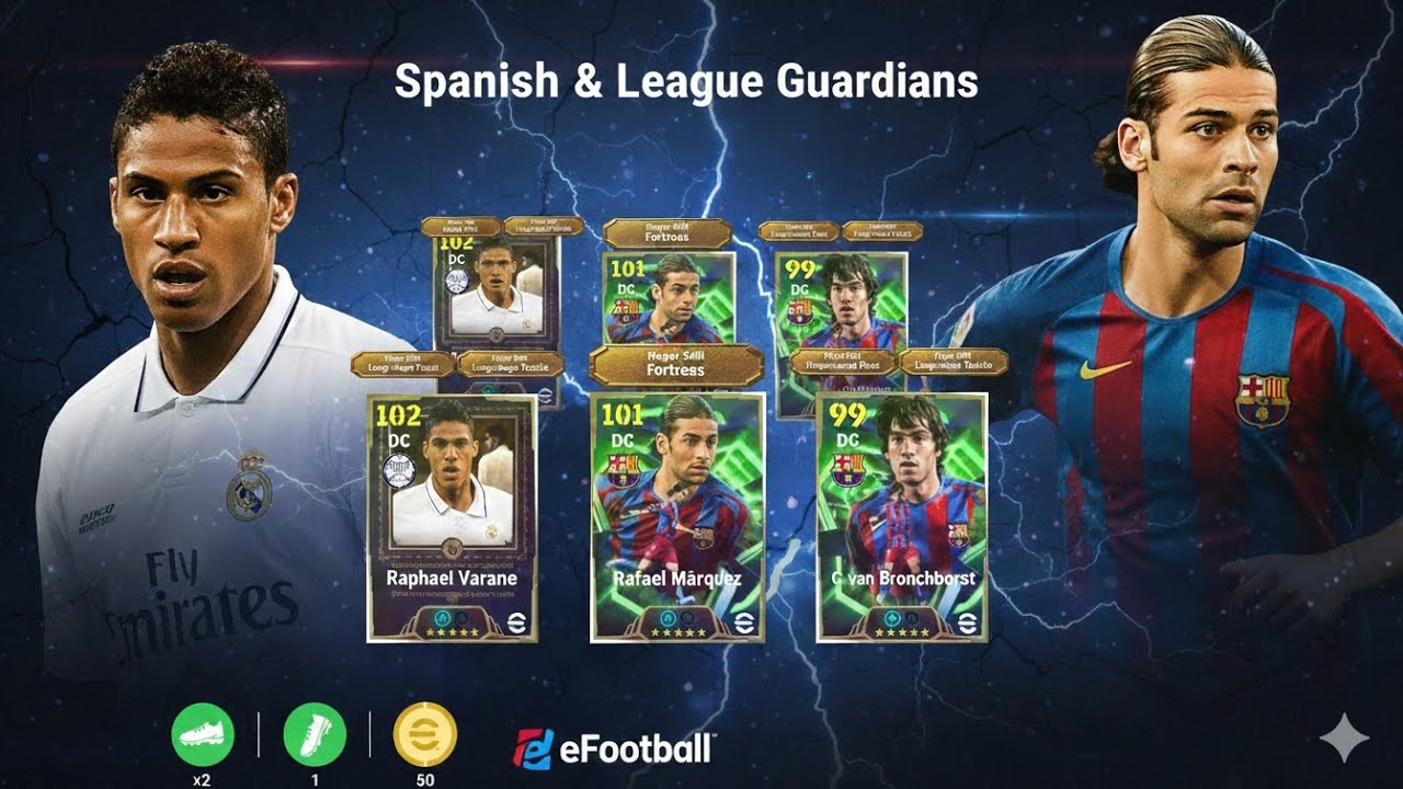 VARANE & MARQUEZ : Les nouveaux murs ? 🧱 Review Pack Spanish League Guardians