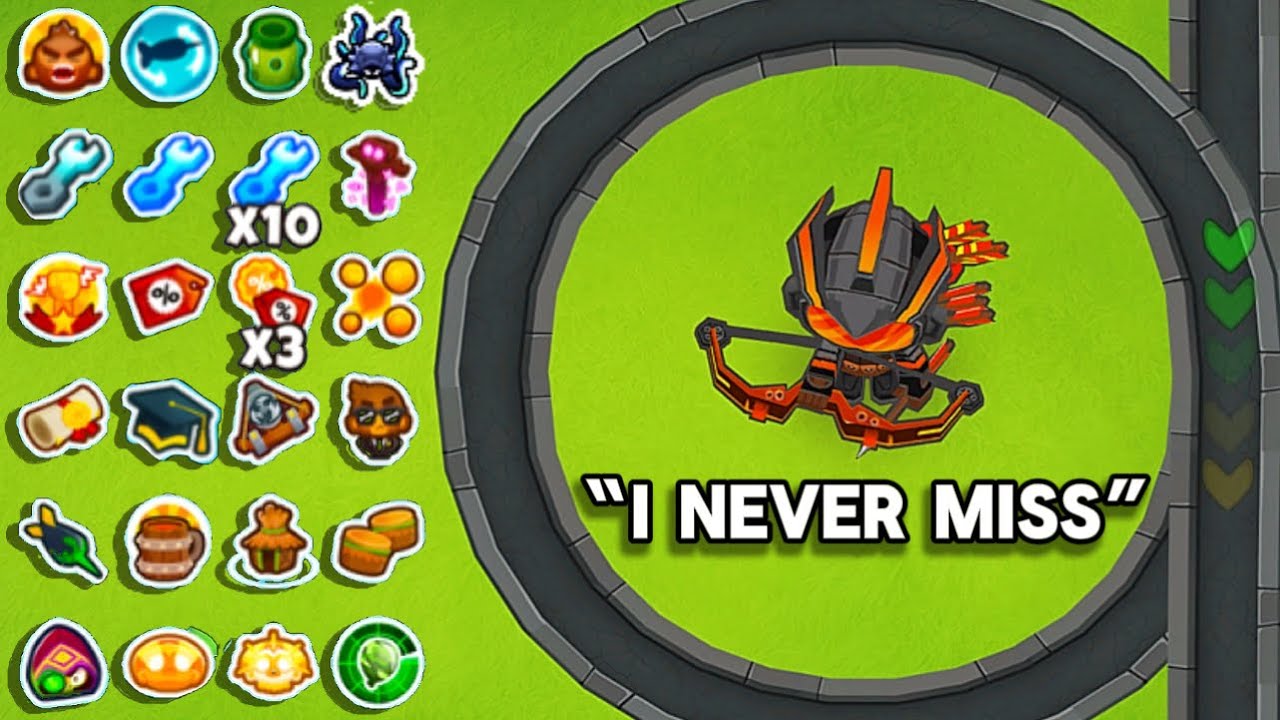 How far can Every GOD BOOSTED Hero get on a PERFECT Map? (Bloons TD 6)