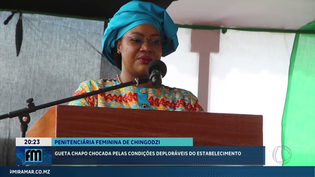 Província d Tete: Gueta Chapo chocada com as condições deploráveis do estabelecimento @Portal FM | Fala Moçambique