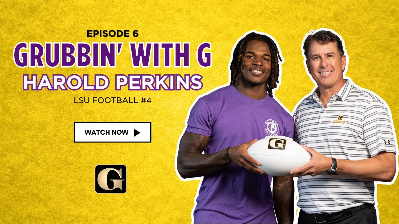 LSU Football’s Harold Perkins Exclusive 1st Interview w/ Gordon McKernan | Grubbin’ with G #06