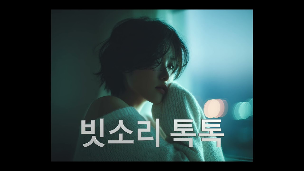 빗소리 #톡톡