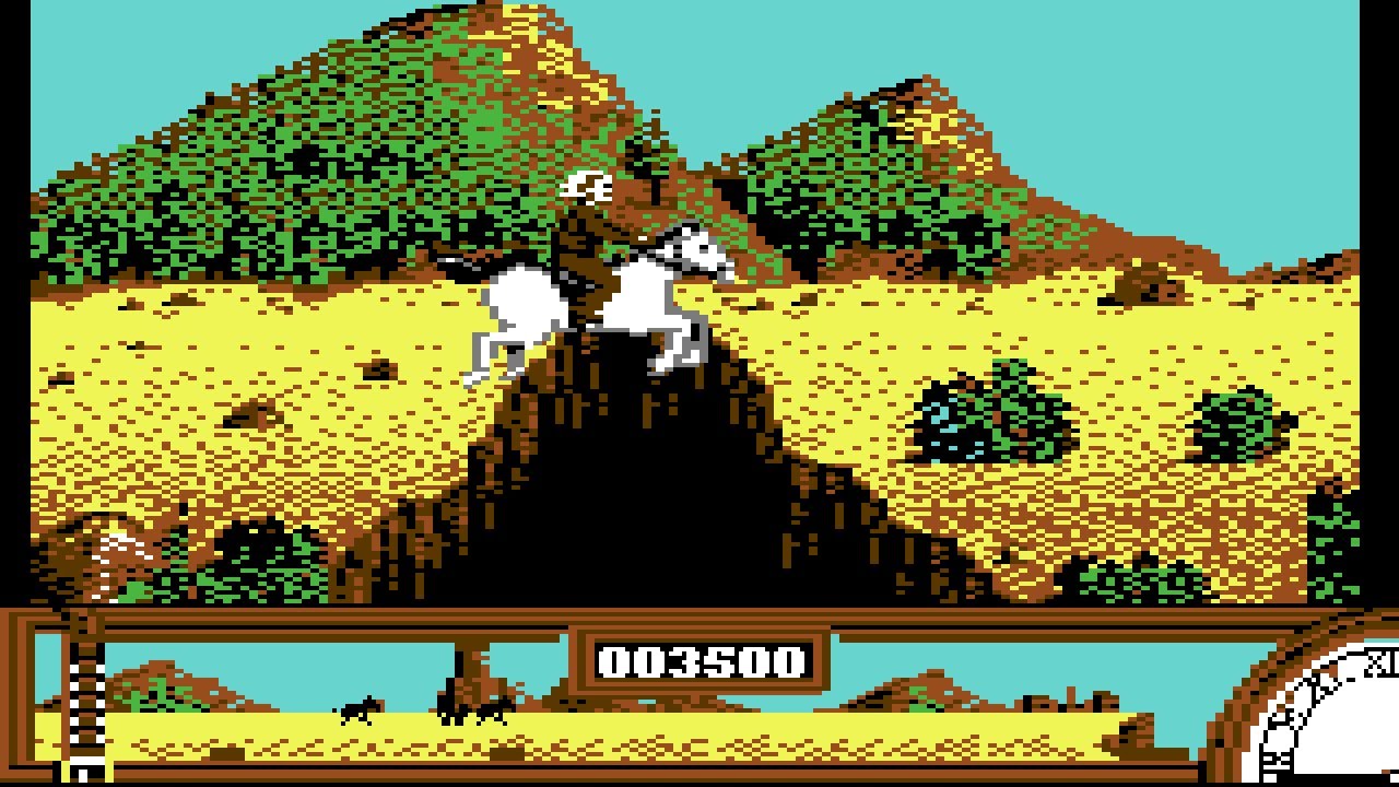Back to the Future Part III Longplay (C64) [QHD]
