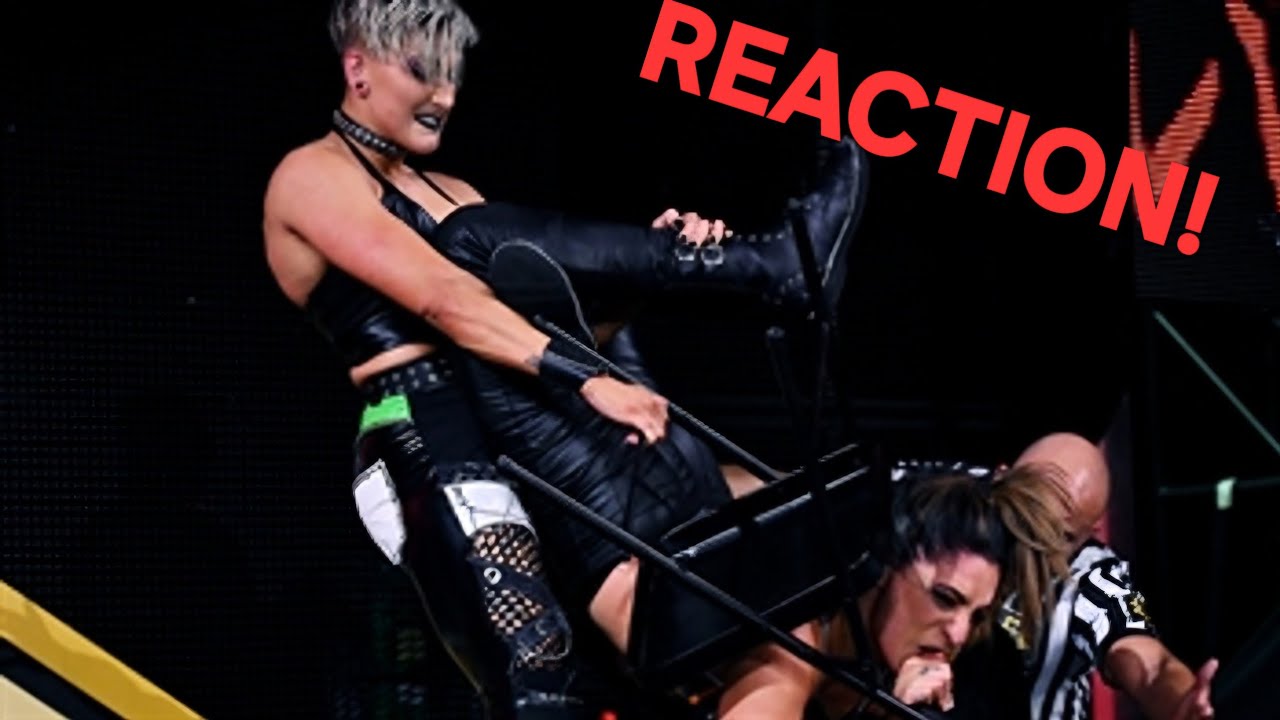 The Lost Reaction! | Rhea Ripley vs Raquel Gonzalez Last Woman Standing @ NXT New Year's Evil 2021