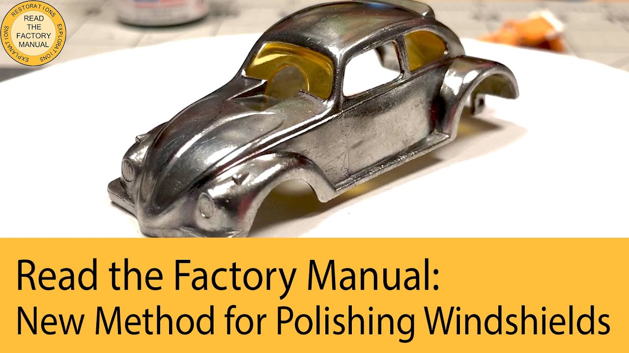 Hot Wheels Matchbox Windshield Polishing