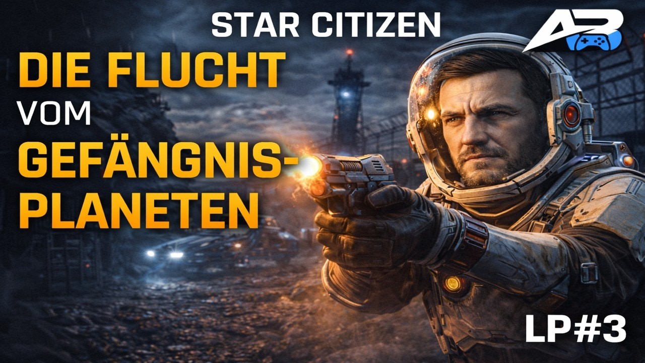 Star Citizen – Rettung vom Gefängnisplaneten | Flucht von Aberdeen