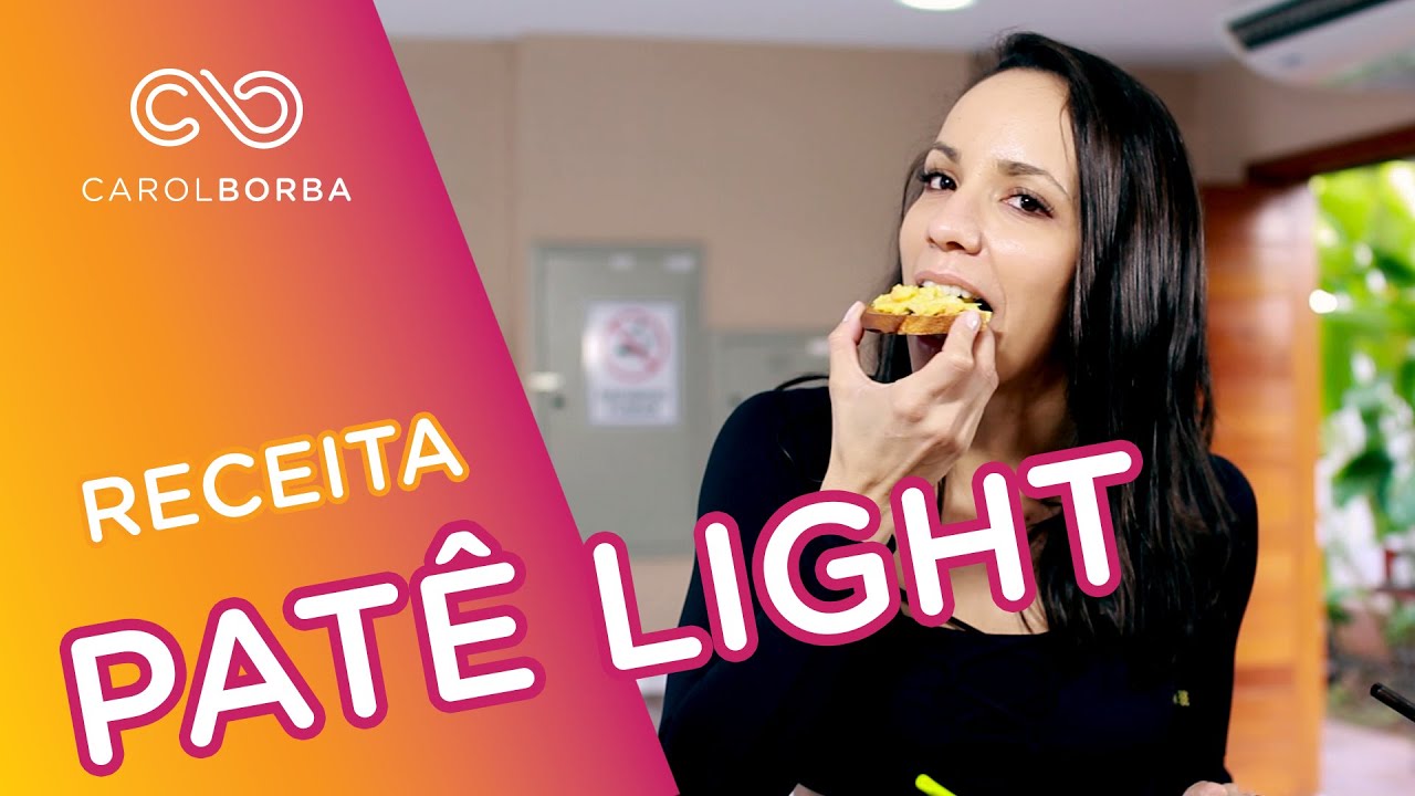 Patê de Frango - Receitas FIT com Carol