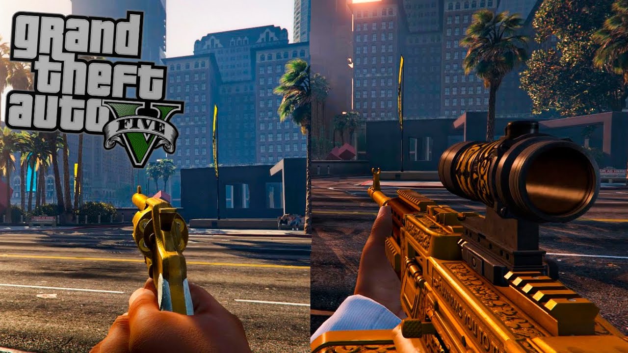 GTA V II Testando todas as armas do jogo (2021)