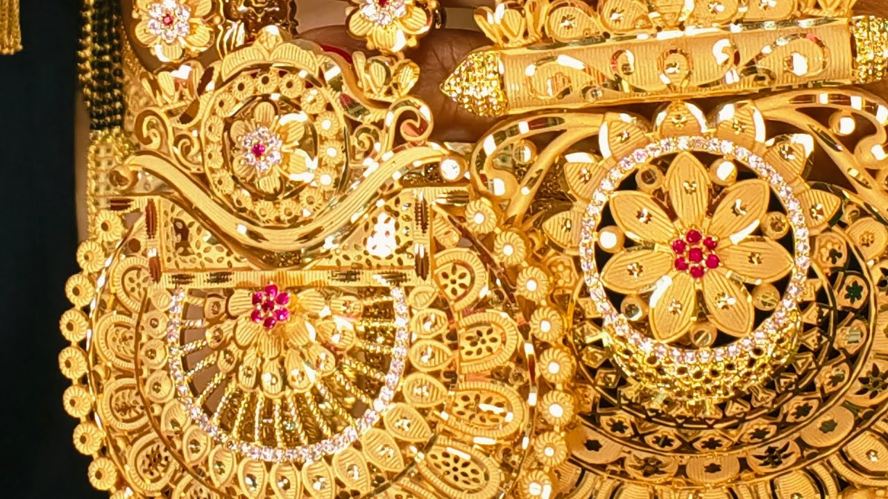 5 mili gm gold polish jewellery Rani haar premium quality collection, latest collection, 24k Gold 
