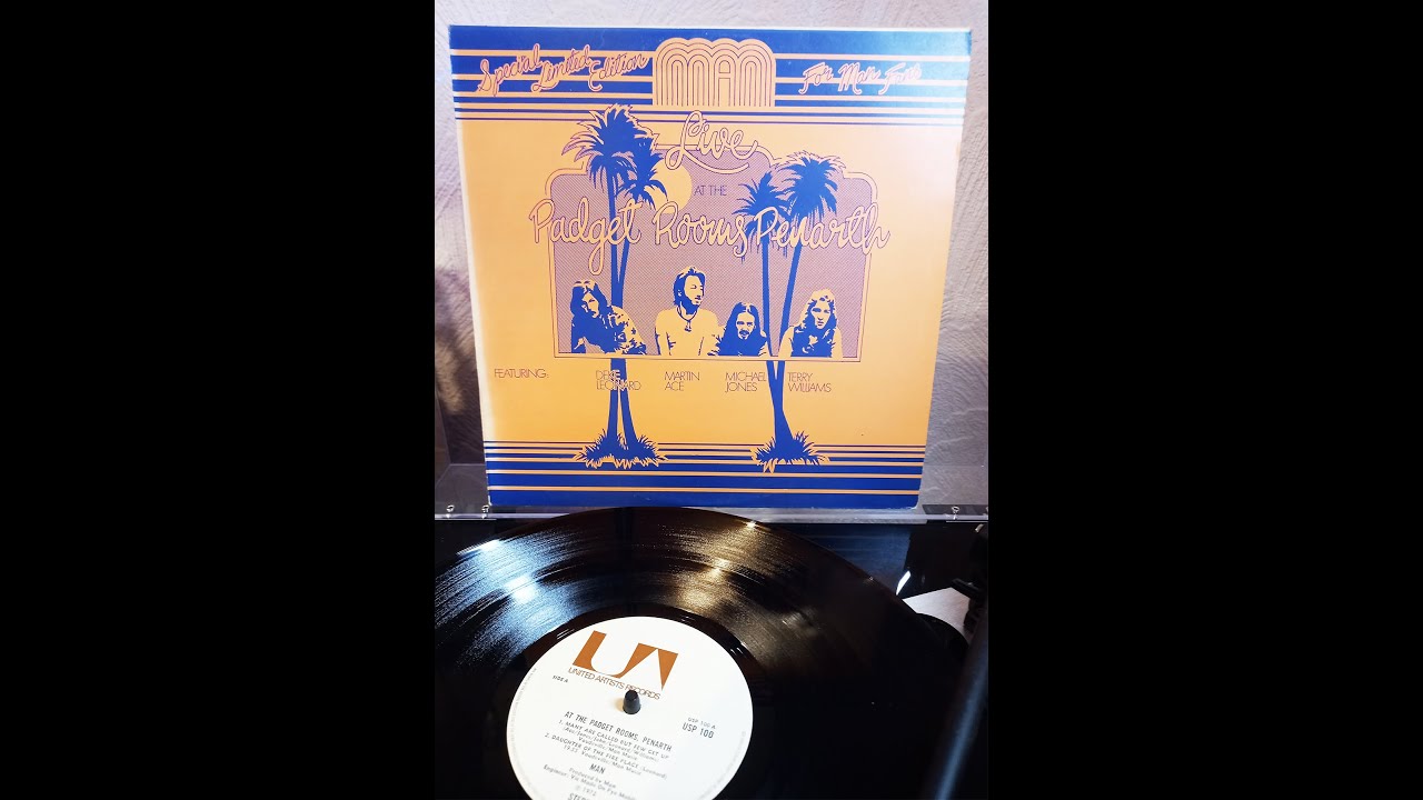 Man Live At The Padget Rooms, Penarth 1972 vinyl