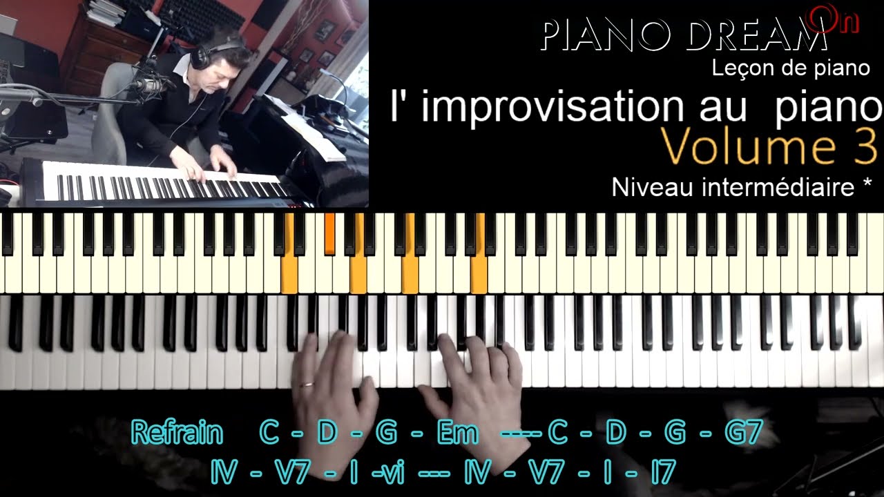 Les secrets de l' improvisation au piano -- VOLUME 3