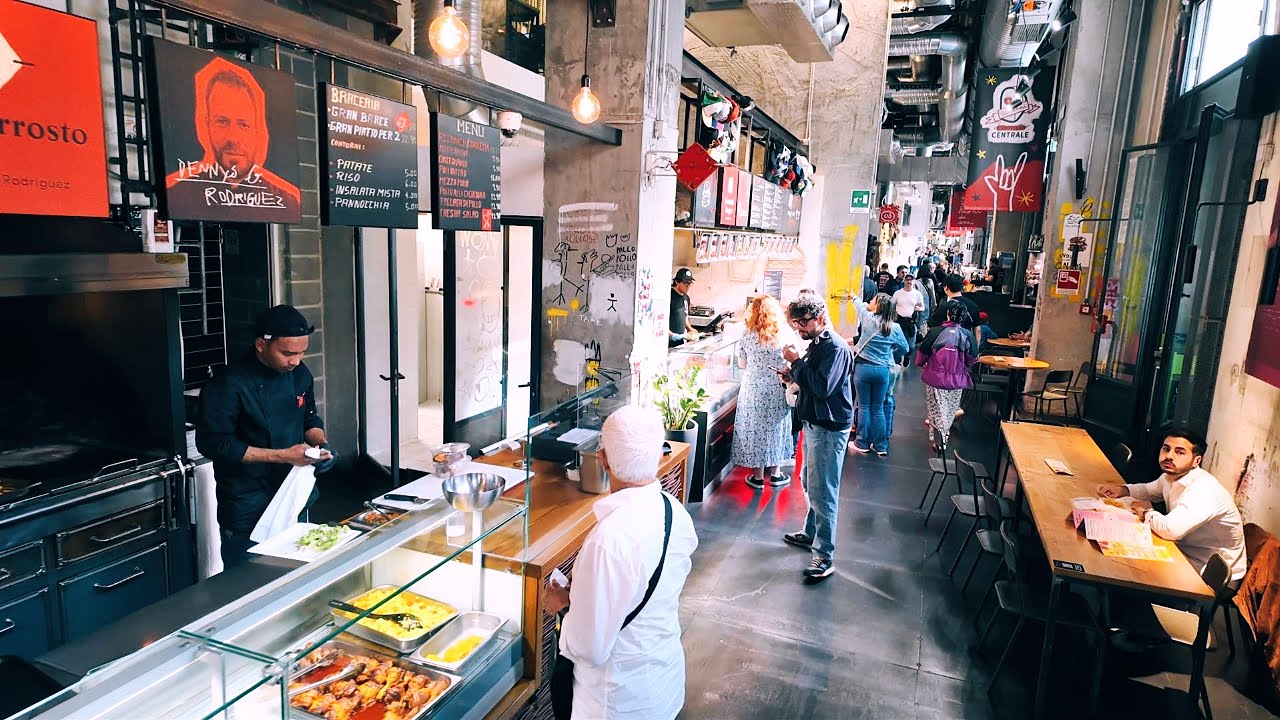 Exploring Mercato Centrale di Milano | Walk With Me 4K