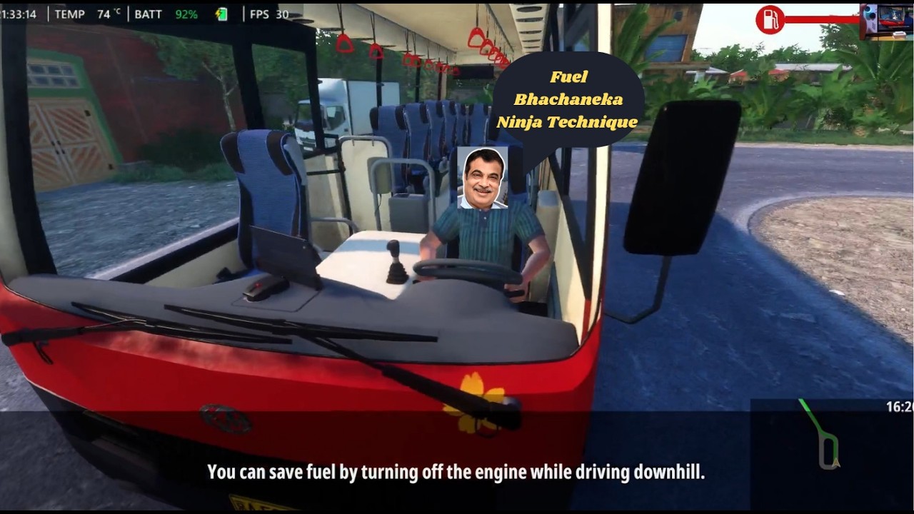New Fuel Saving  Technique🚌
